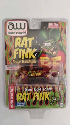 autoworld 1974  跑路鸟 芬克鼠 隐藏 酒红 600块顺丰包邮