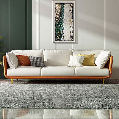 免拆洗科技布艺沙发客厅