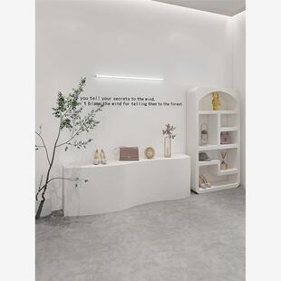 雷哲服装店装饰软装陈列道具落地式货架鞋包置物流水台橱窗展示架