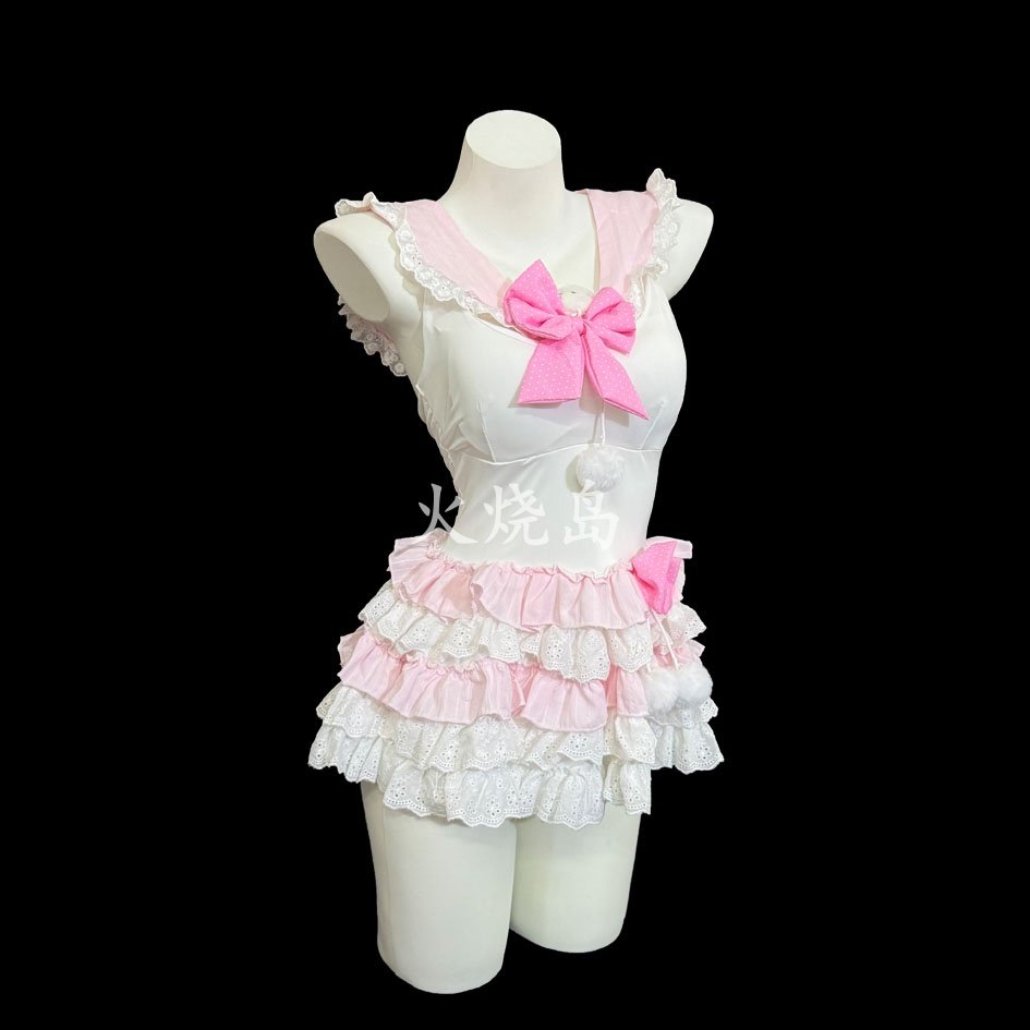 火烧岛 带胸垫 甜美可爱公主风粉色蛋糕裙蝴蝶结吊带套装,女士内衣/男士内衣/家居服,内衣配件,淘宝优惠券,粉丝福利购,淘宝优惠卷