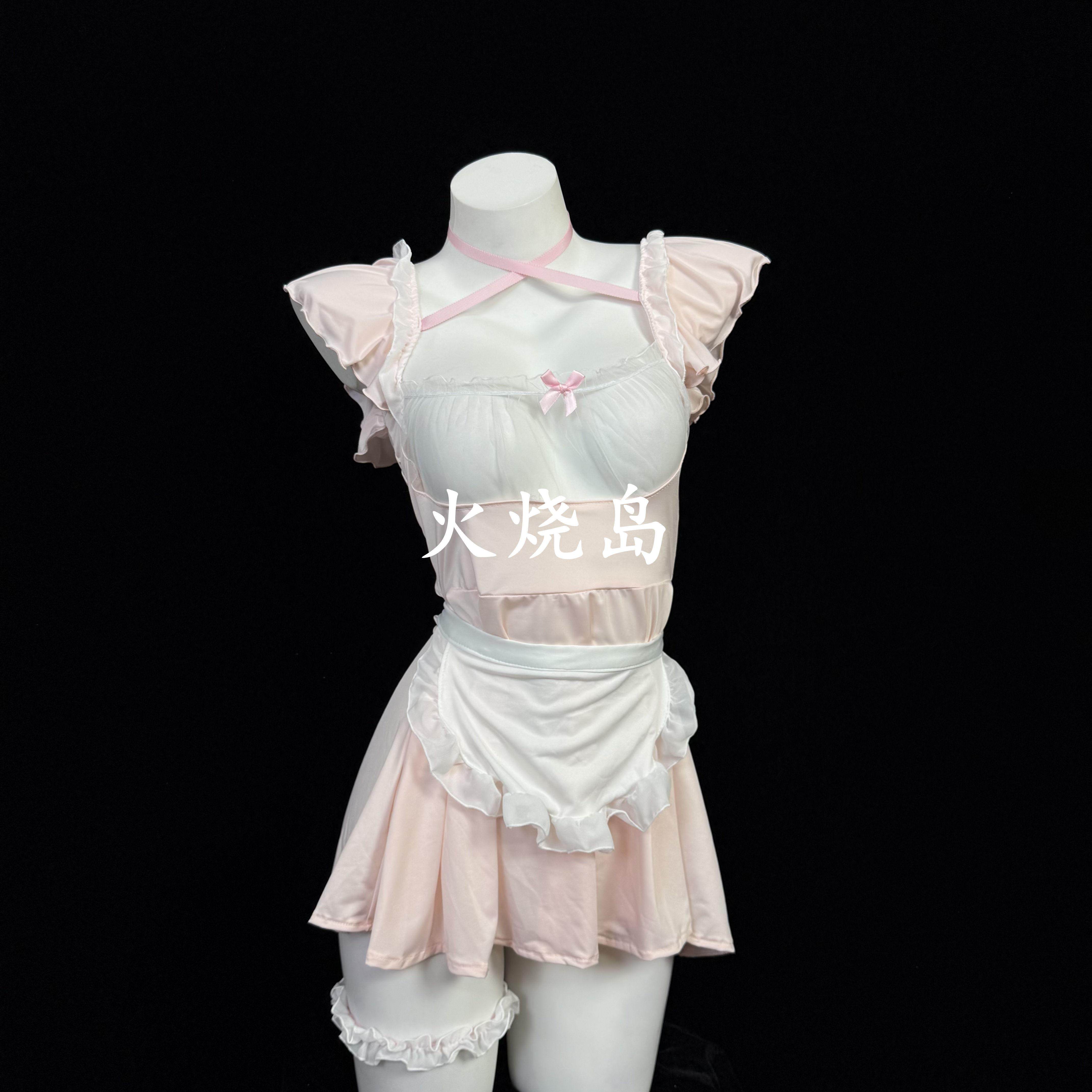 火烧岛 性感白粉兔兔透视吊带裙,女士内衣/男士内衣/家居服,内衣配件,淘宝优惠券,粉丝福利购,淘宝优惠卷