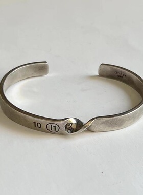 22SS数字扭曲情侣手镯ins同款原创设计手链复古手镯手腕配饰