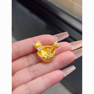 一碗一勺 吃喝不愁|凯迪猫咪创意个性设计碗勺摆件宝宝周岁满月礼