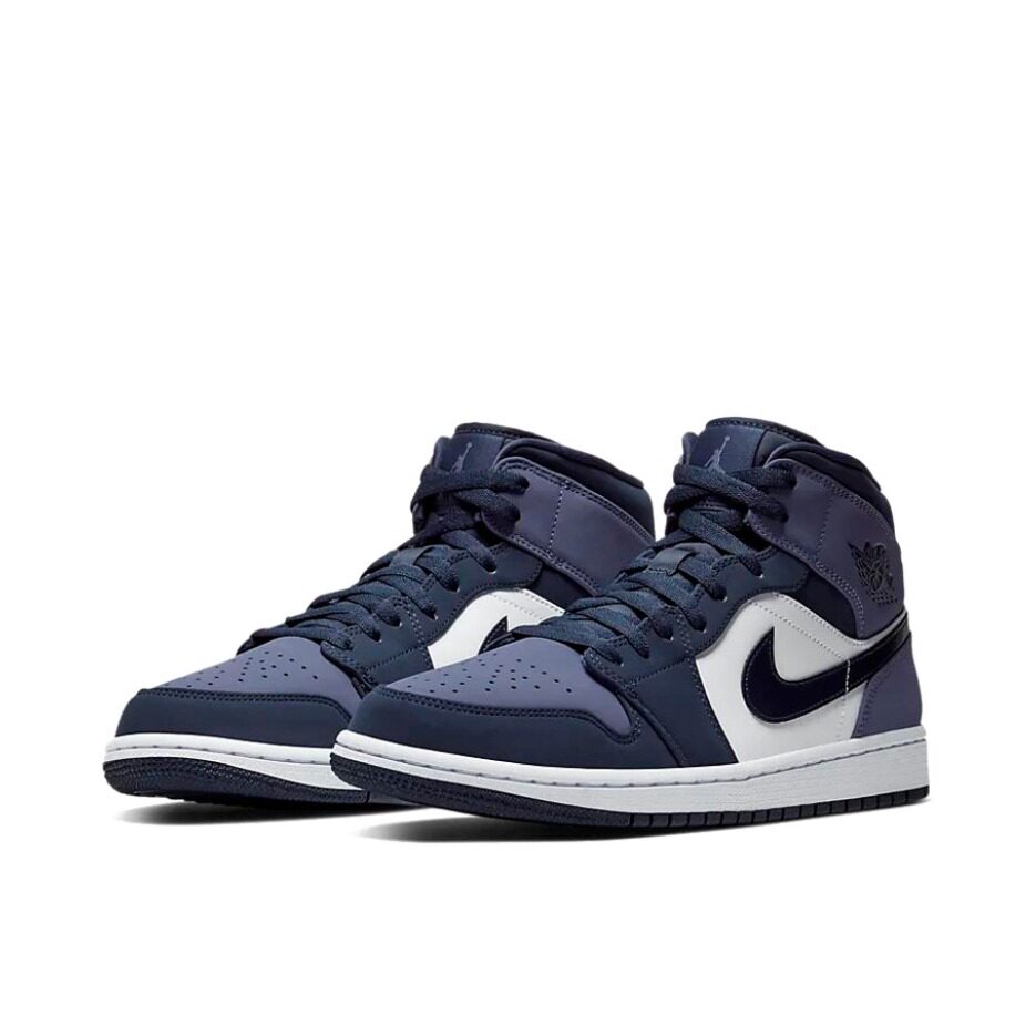 aj1 耐磨防滑透气潮流休闲鞋mid sanded purple中帮桑德紫