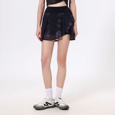 一体式运动短裙防走光