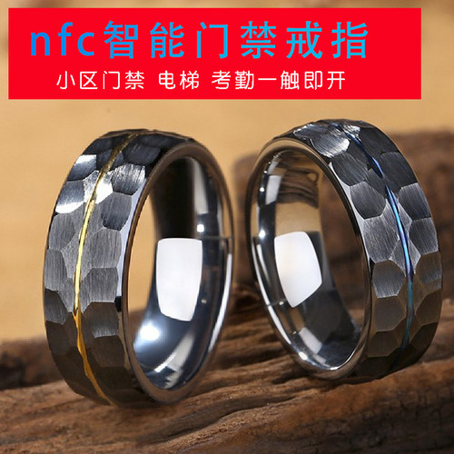 氧化锆陶瓷nfc智能戒指ICid门禁