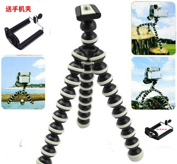 三脚架便携八爪鱼中号手机/卡片机/微单相机桌面章鱼支架包邮|msdalam kategori Aksesori Digital 3C, Aksesori telefon bimbit, pemegang telefon/pemegang telefon bimbit - dari Buy2taobao.com untuk memberikan perkhidmatan ejen Taobao profesional membeli