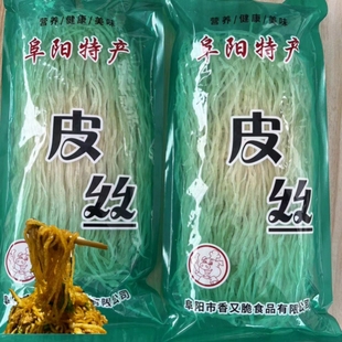 安徽阜阳特产皮丝油炸猪皮干货干猪皮皮丝猪肉皮丝火锅配料大席菜