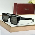 Black translucent frame with grey lenses