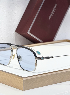 JMM LABARGE纯手工β钛金属镜架绿松石雷鸟装饰飞行员太阳镜墨镜