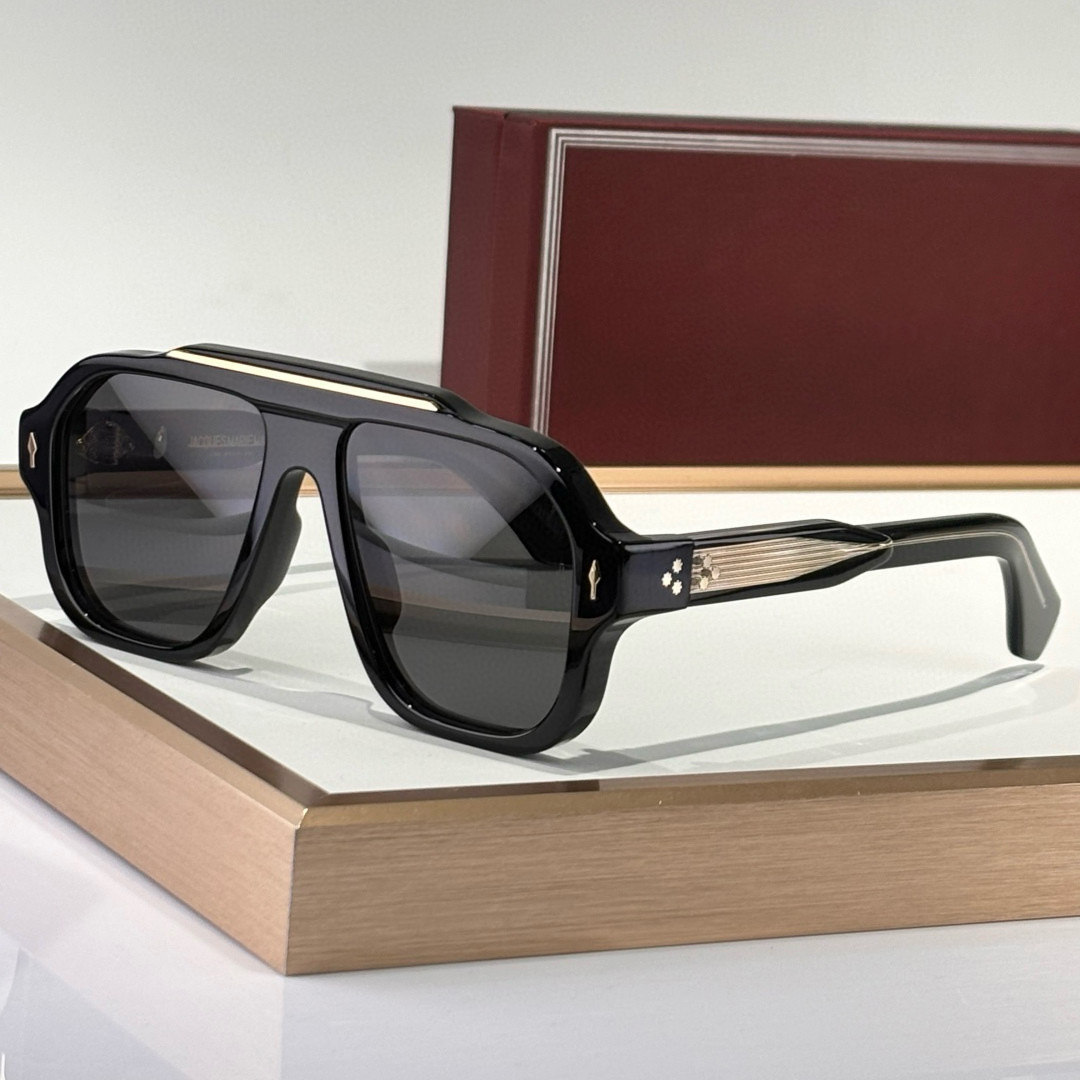 JMM OCTAVIAN钛金属横梁飞行员太阳镜男防晒遮阳大框墨镜UV400