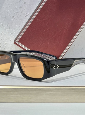 JMM ROMI独木舟纯铜线芯环绕式方形太阳镜男女防紫外线墨镜