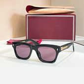 日本手工定制JMM MOLINO醋酸纤维光致变色方框太阳镜男蓝膜墨镜