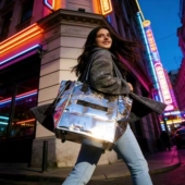 国产hulken浩肯包二代jennie同款 平替万向轮折叠买菜行李包大容量