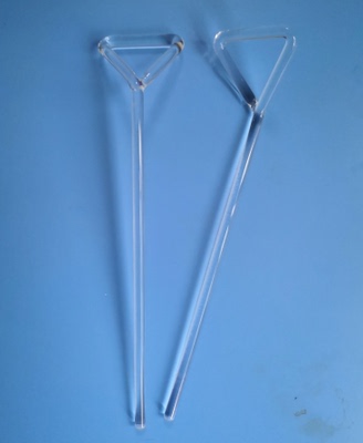 玻璃涂布棒三角涂布器玻璃涂布器配合培养皿刮推器细胞推微生物涂布器实验室细菌细胞推棒