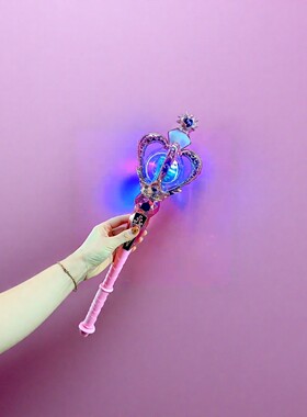 小魔仙音乐灯光魔法杖生日礼物