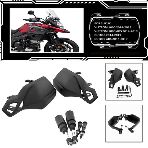 适用于铃木 DL1000V-Strim摩托车护手保护罩 车把挡风罩2014-2019