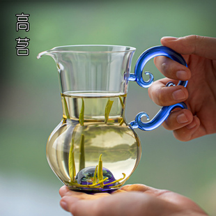 玻璃公道杯2026新款女士高端泡茶分茶器加厚耐高温高颜值精致茶海