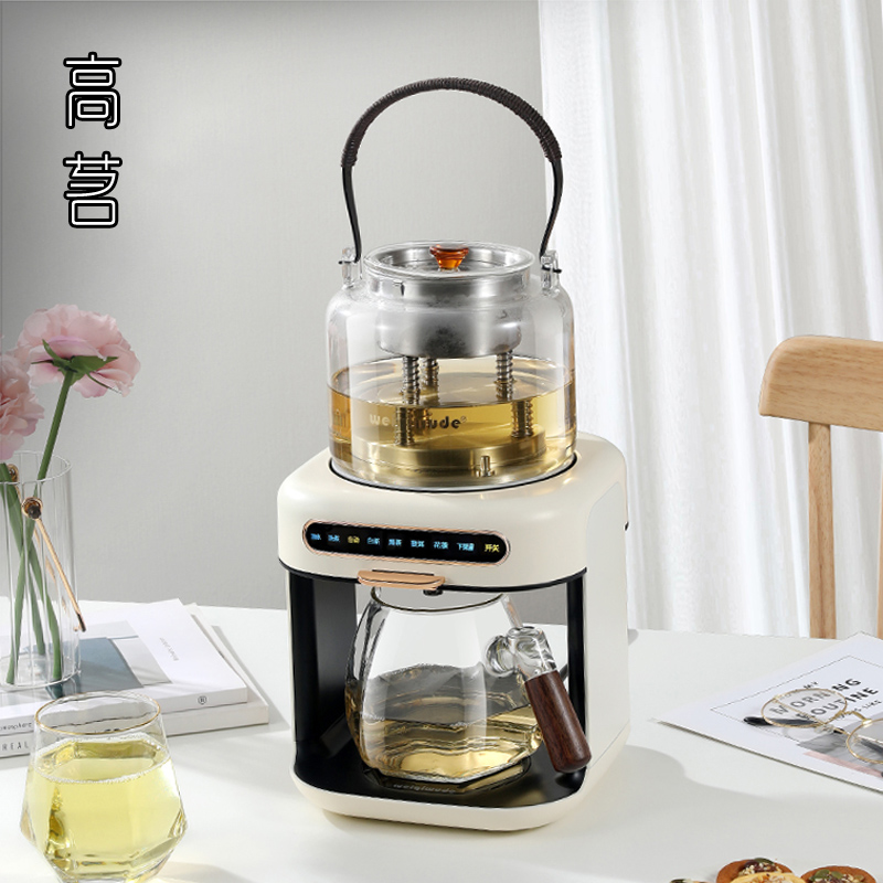 喷淋式蒸汽煮茶器一体式全自动上水多功能2025新款高端家用三合一