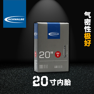 进口schwalbe小轮折叠自行车20x1.1 1.25 1.35 1.5 内胎法嘴40mm