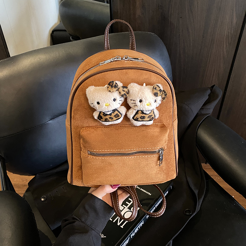 小女孩洋气学生研学书包