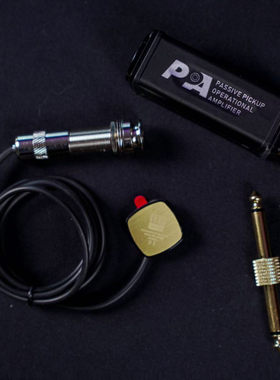 沐铃Z1古筝琵琶被动拾音器MK PPA被动拾音器伴侣LR anthem放大DI