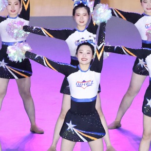 拉拉操服装啦啦队服装竞技健美操服装体操服套装学生新品25女定做