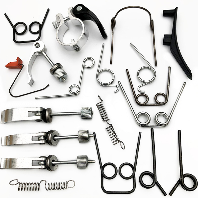 儿童滑板车配件小孩三四轮拉簧升降杆转向回位卡簧弹珠弹簧快拆杆