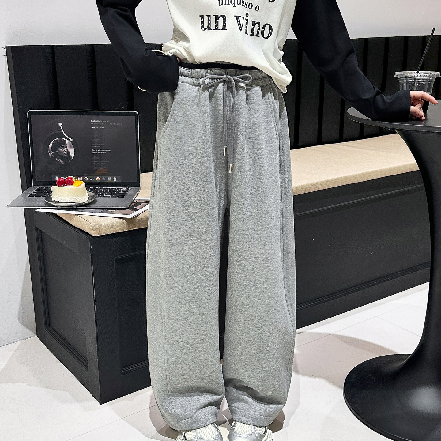 果儿kids女童卫裤儿童休闲运动裤2026春秋新款韩大童女孩裤子春装