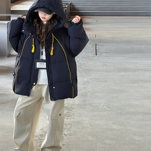 韩国童装女童羽绒服儿童冬装外套2025新款洋气女大童冬季羽绒外套