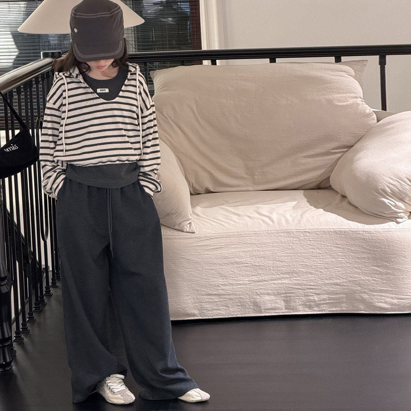 女童秋装套装大儿童女孩三件套