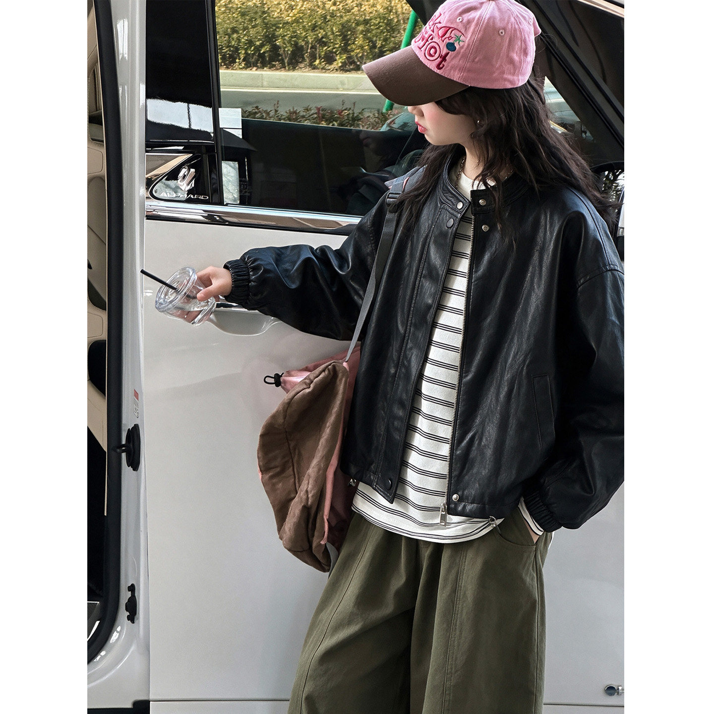 女童皮衣外套儿童2026秋装新款