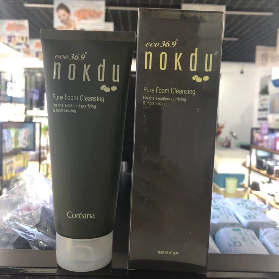 韩国高丽雅娜绿豆nokdu美颜滋养保湿洁面乳150ml洁净不紧绷洗面奶