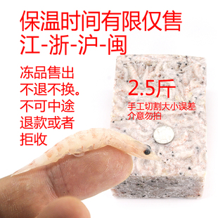 冰冻南极虾砖海钓矶钓船钓打窝钓饵钓虾2.5斤