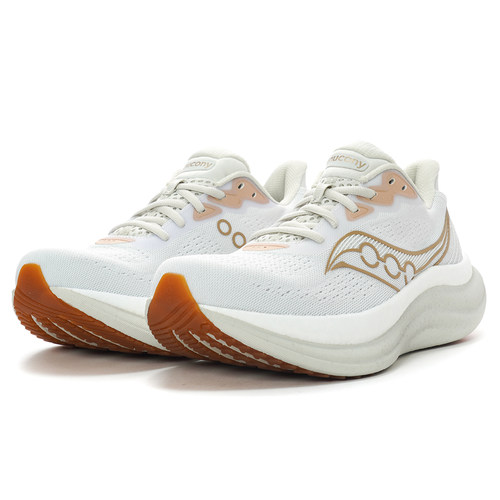 Saucony 索康尼 TRIUMPH 23 胜利23 女子缓震跑鞋 白金色 S11023