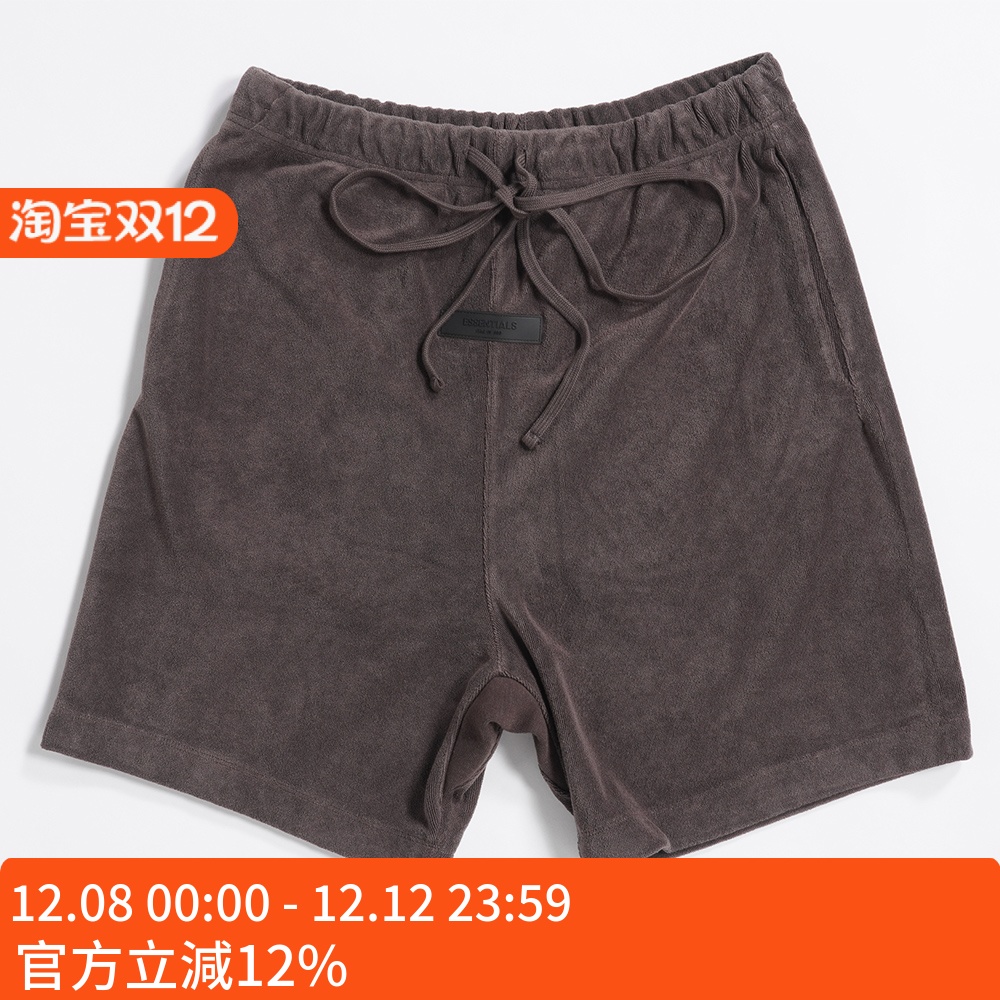 EssentialsSS23男休闲毛巾布短裤