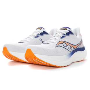 TRIUMPH 胜利23 男子缓震跑鞋 264 Saucony 白蓝S21023 索康尼
