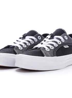 VANS VAULT OG LAMPIN LX 男子街头休闲板鞋 黑灰白 VN0A7Q4UBLK