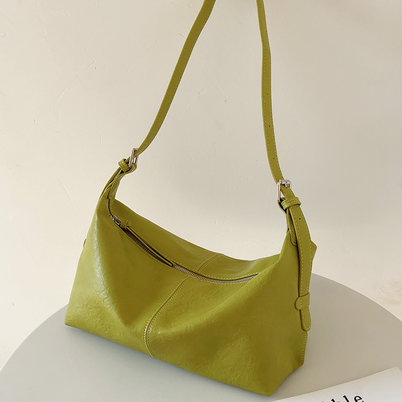 ins马卡龙软皮托特包大容量单肩包慵懒风斜挎包百搭通勤包2025新