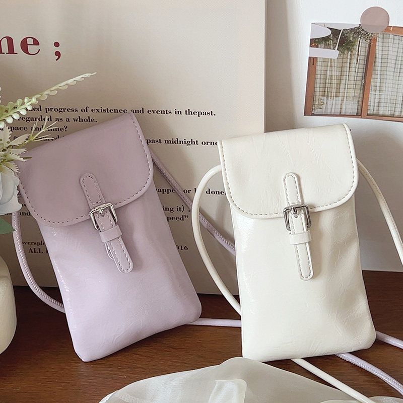 ins马卡龙手机包时尚百搭小方包迷你斜挎小包包零钱包2025春季新