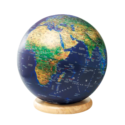 北斗知识星球AR地球仪办公室摆件客厅摆设儿童学生用3d立体悬浮带灯发光无浮雕大号抱抱球