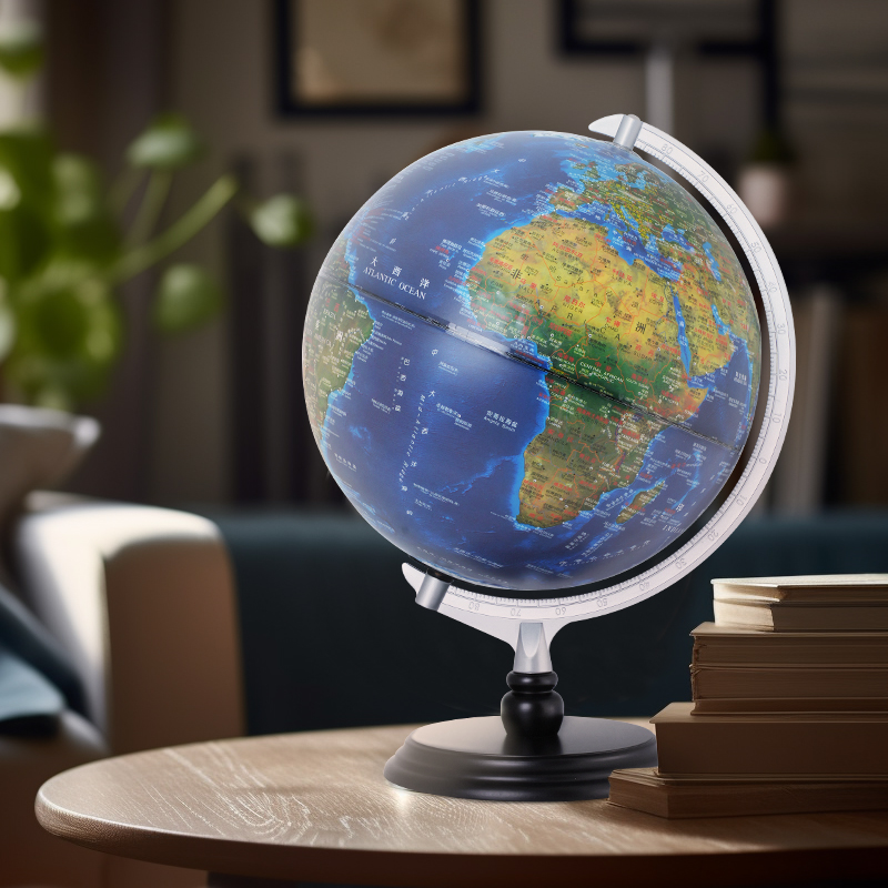 轻奢小众地球仪摆件客厅电视柜