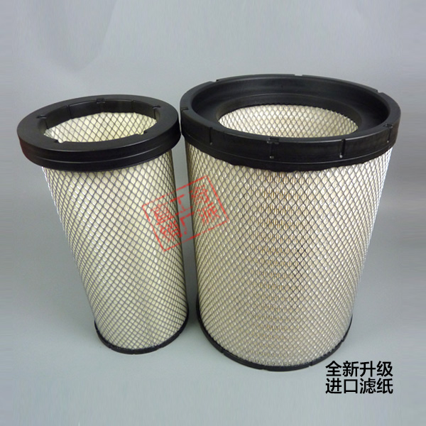 适配K3048空气滤芯解放JH6自卸车欧曼GTL空滤柳汽乘龙东风滤清器