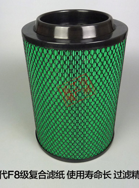 K222524空滤2225 2226适配福田奥铃捷运PU胶皮盖空气滤清器滤芯格