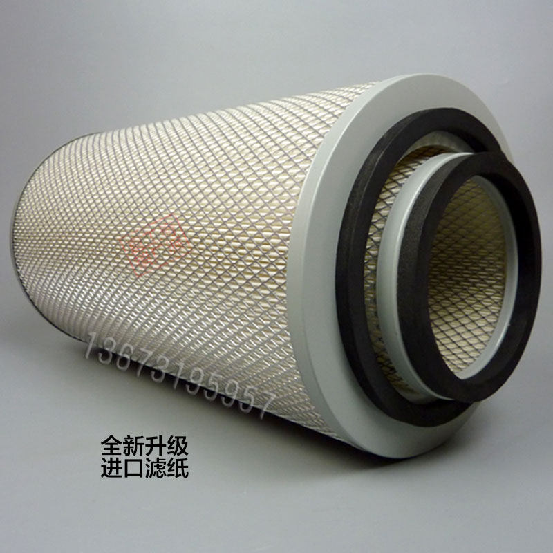 适配潍柴压路机空气滤清器