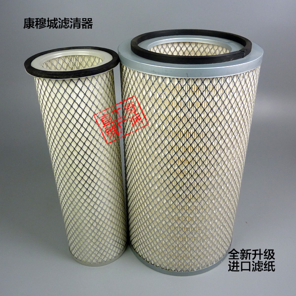 K2346东风拓行D3V空滤220自卸车160三轴前后四170空气滤芯D3L180