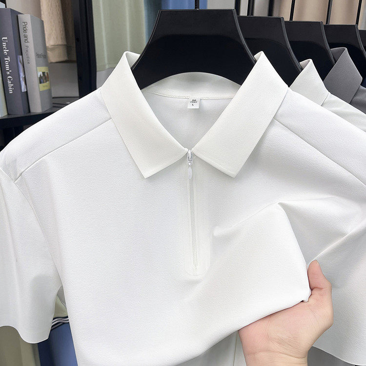 翻领常规青春流行微弹基础大众Polo衫