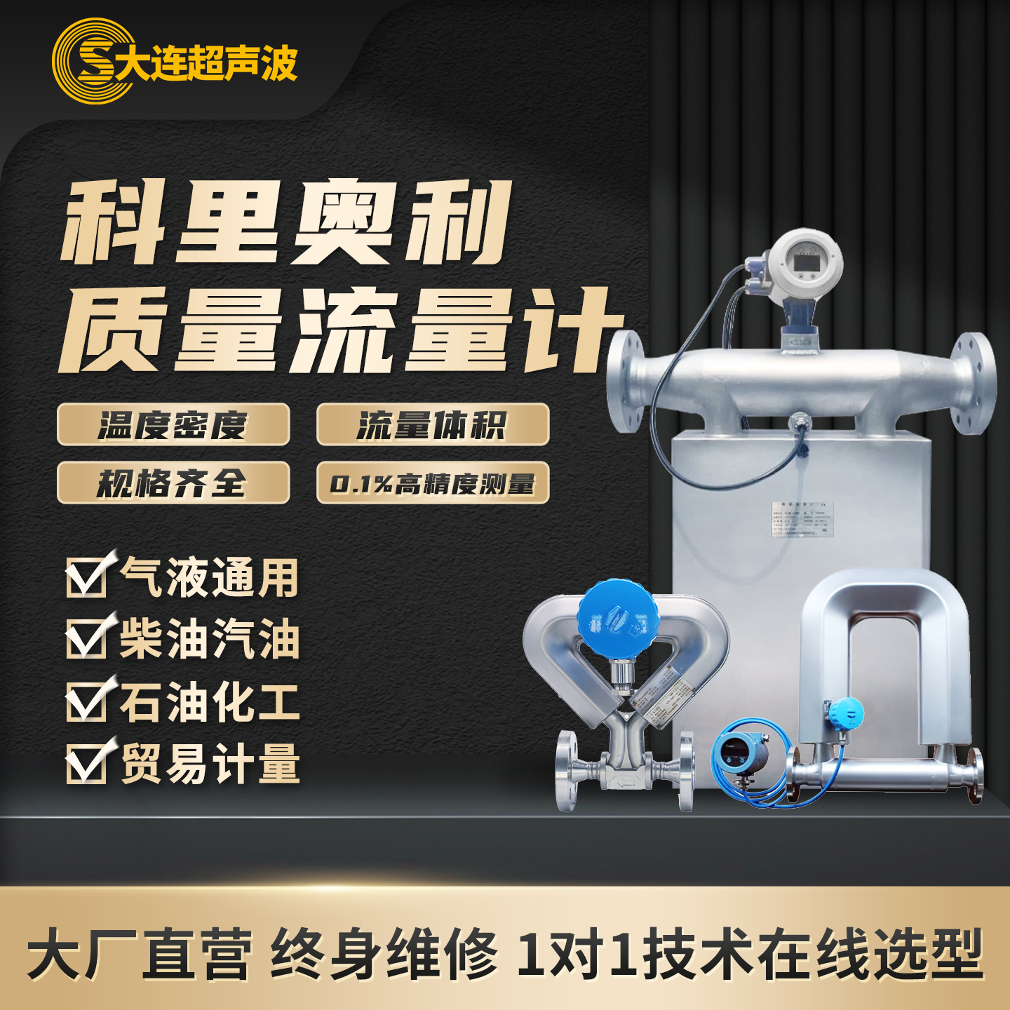 质量流量计密度计量高精度