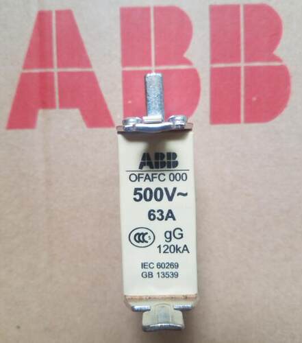 原装低压熔断器&nbsp; 熔芯 OFAFC000GG63 63A 500V 120KA询价