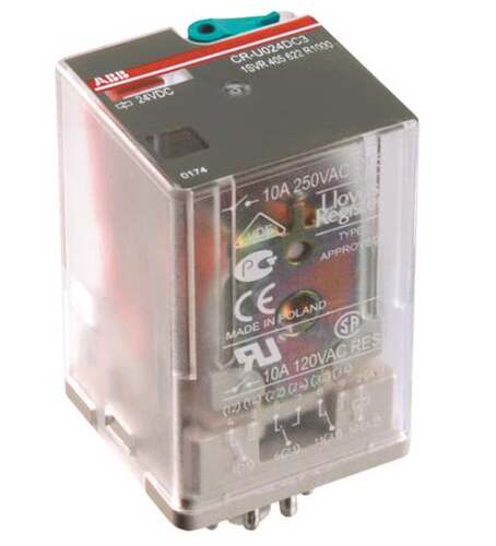 原装ABB继电器 CR-U024DCL 24VDC询价